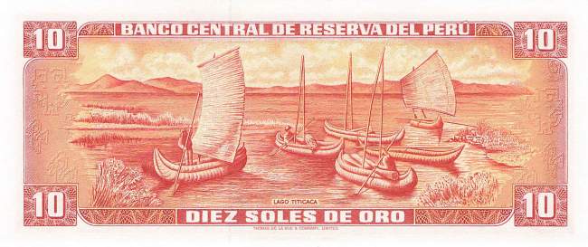 10 Soles de Oro 1976